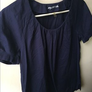 Navy blue blouse